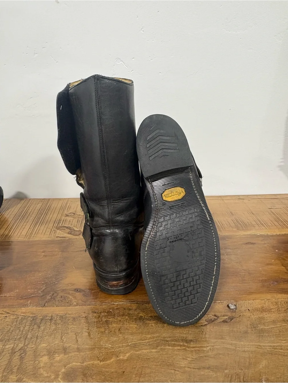 Chippewa Black Leather riding boots